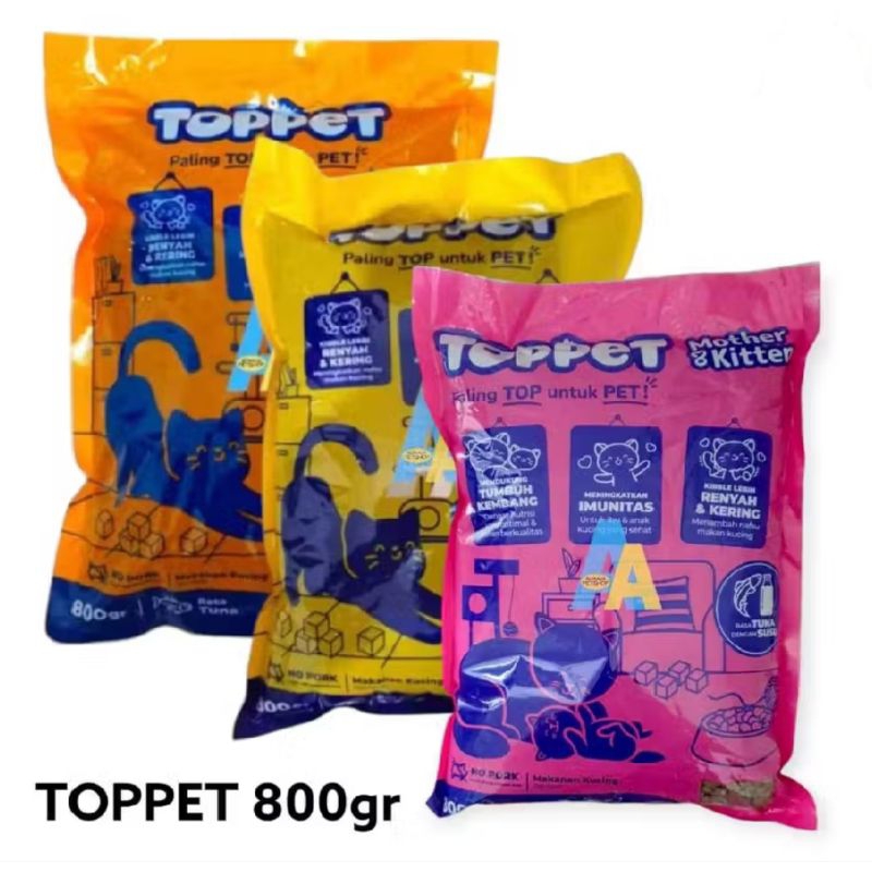 

Topeng 800gr Makanan kering Nutrisari Lengkap