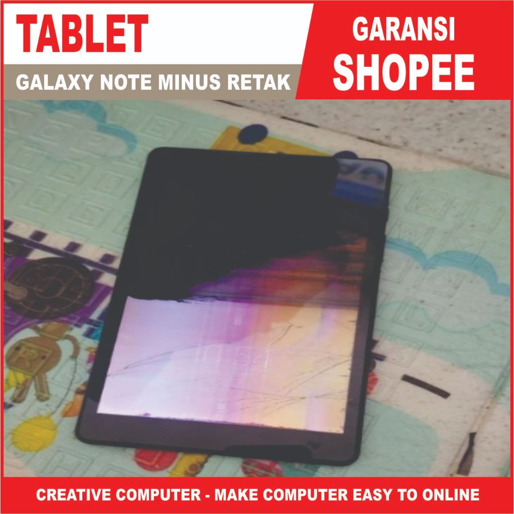 TABLET SAMSUNG A8 2019 TC RETAK FUNGSI NORMAL