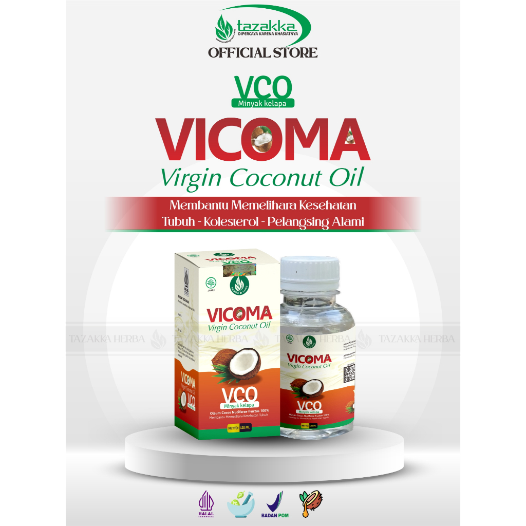 

Herbal minyak kelapa murni original vicoma kualitas terpercaya harga murah
