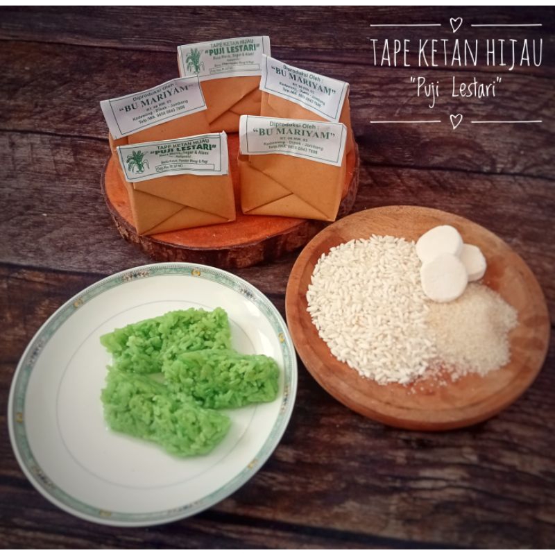 

Tape ketan hijau