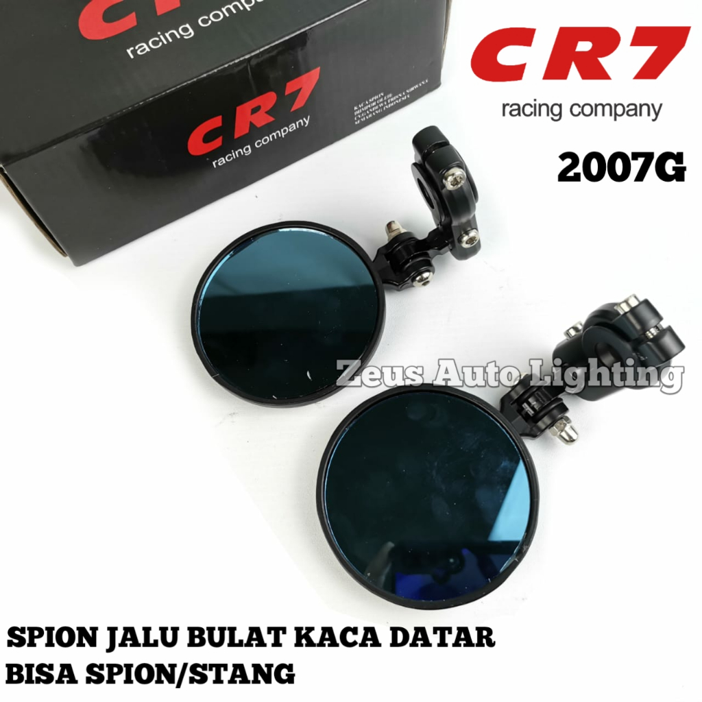 Spion Jalu Bulat Lipat Spion Jalu Stang Kaca Datar Spion Jalu Universal Motor KLX PCX Nmax Aerox Bea