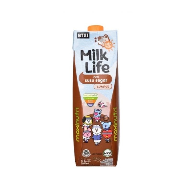 

MILKLIFE UHT RASA COKELAT 1 LITER