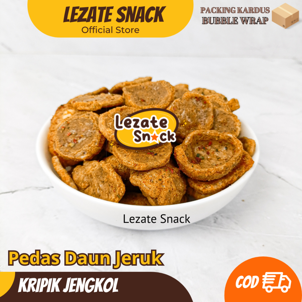 

Kerupuk Jengkol Pedas 150GR Murah Renyah Gurih / Krupuk Jengkol Pedas Daun Jeruk Bantat Matang Padang Balado WAP SNACK