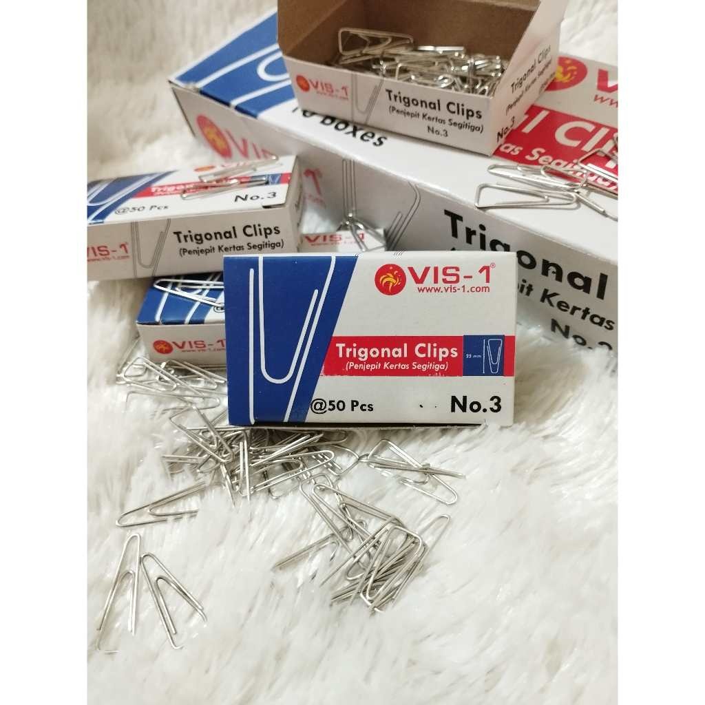 

Trigonal Clips / Klip Penjepit Segitiga Vis-1 No.3