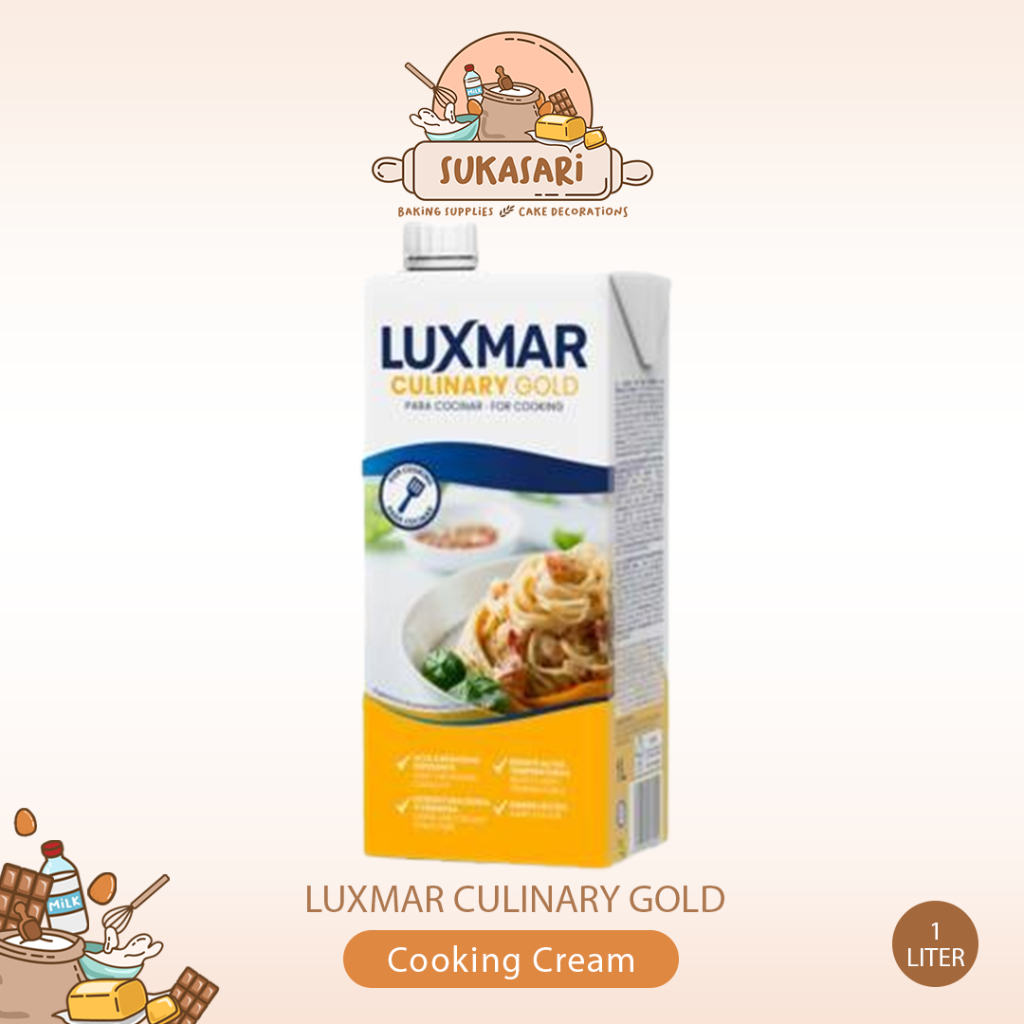 

Luxmar Culinary Gold Cooking Cream 1lt / Cooking Cream Blend 1 liter