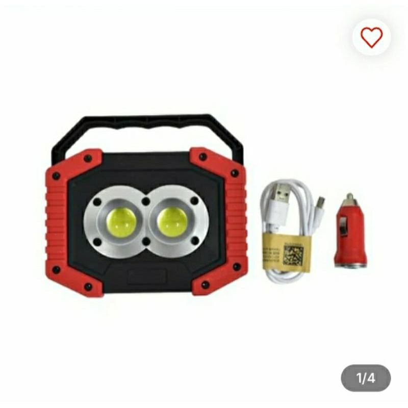 Krisbow Lampu Kerja Led Cob - Putih