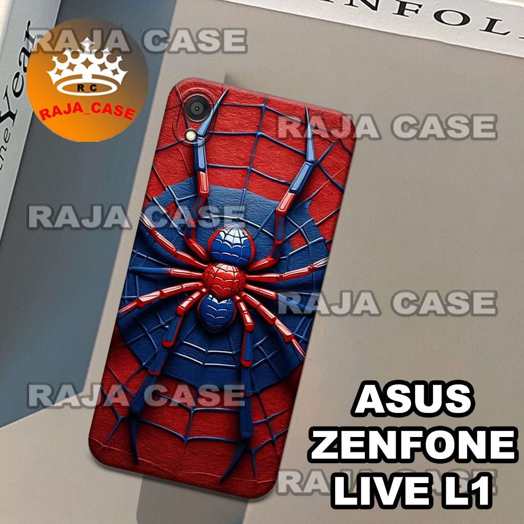 Rc23/Softase karet ASUS ZENFONE LIVE L1 - Motif Spiderman  - Case Hp ASUS ZENFONE LIVE L1  - Casing 