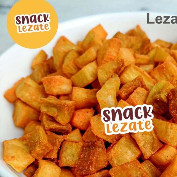 

Singkong Balok 1KG Kiloan Murah / Kripik Singkong Kotak Dadu Pedas Balado Renyah Khas Padang Keripik Pohong LEZATE SNACK