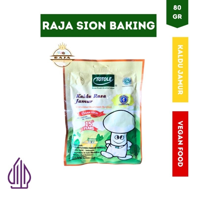 

Totole Kaldu Jamur 80gr / Vegan Food