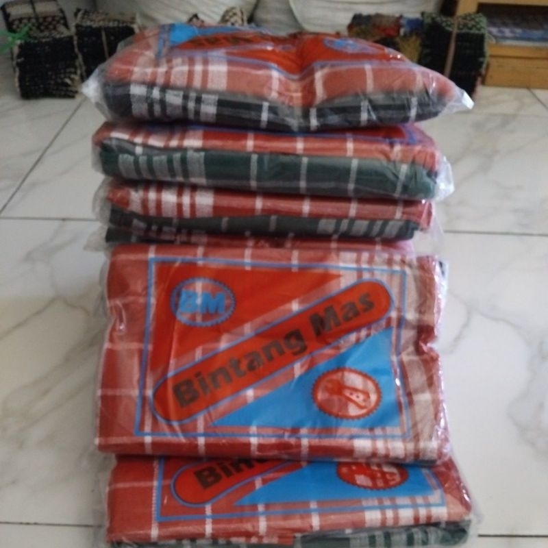 lap katun /warna kotak /serbet warna /lap dapur /lap piring warna (1pcs)