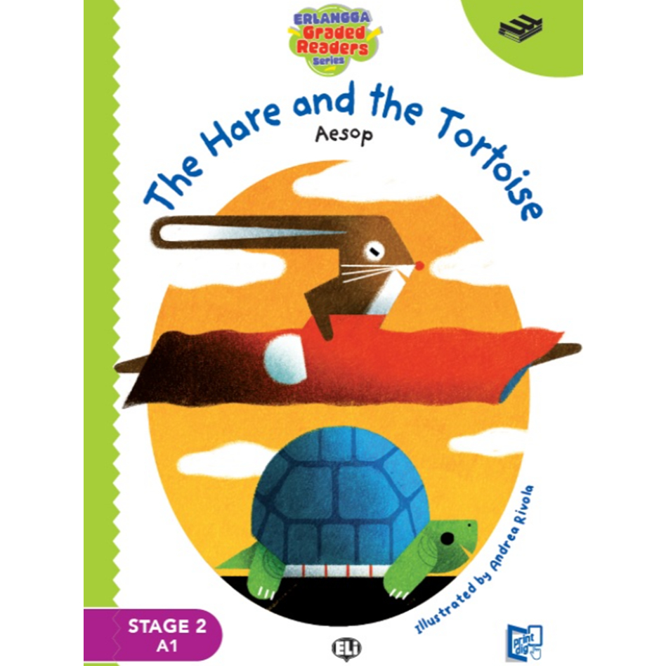 Erlangga Buku Anak GRADED READERS: The Hare and The Tortoise STAGE 2 A1
