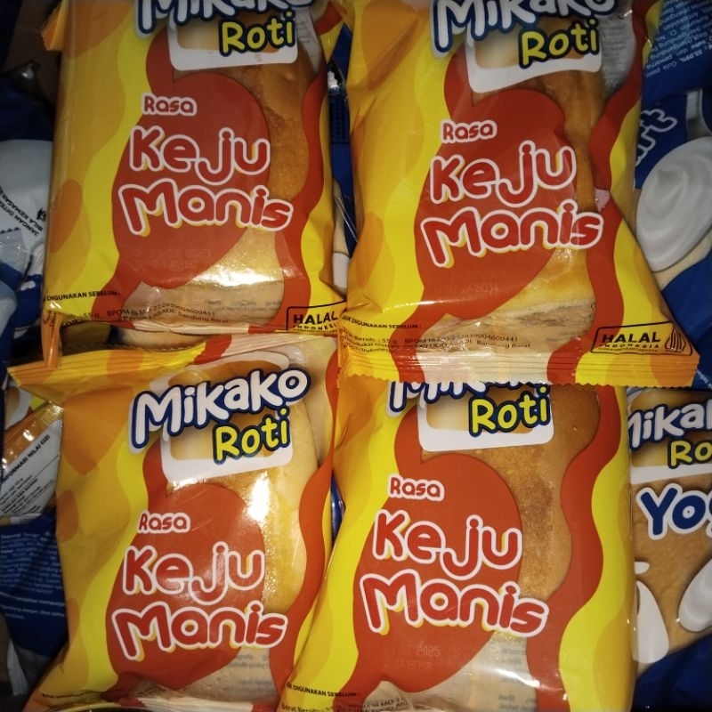 

Roti Mikako Roti Rasa Keju Manis @5 Bungkus