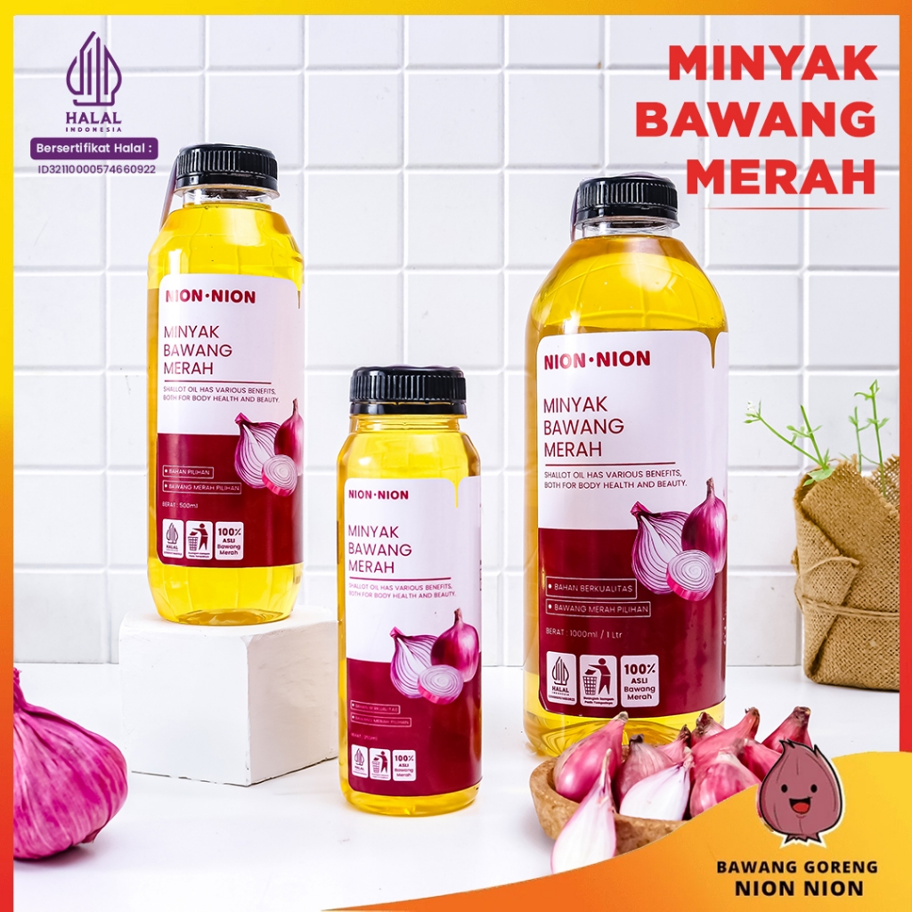 

Minyak Bawang Goreng Minyak Bawang Merah Murni Shallot Oil Fried Onion Oil 250 ml, 500 ml, 1 Liter