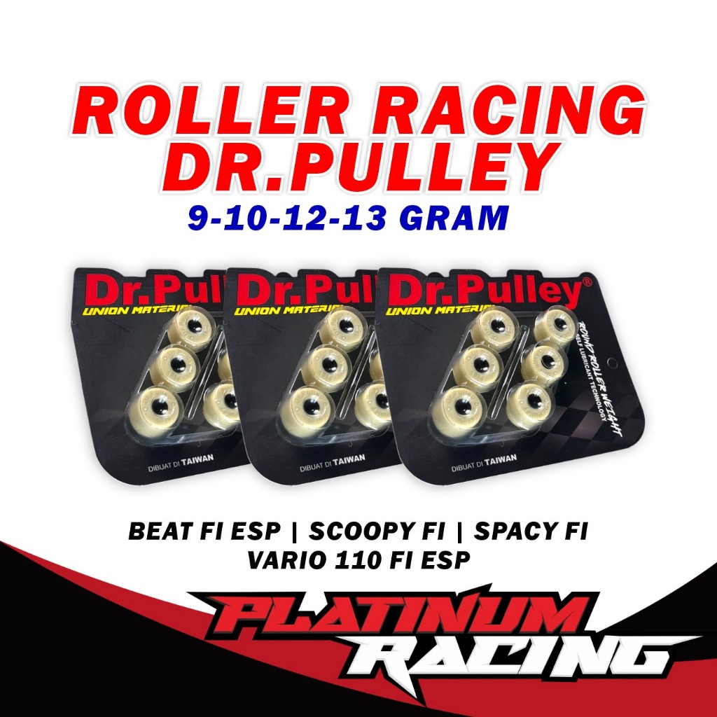 BEAT FI Roller Racing dr Pulley Scoopy Beat Vario 110 FI ESP Racing kirian CVT BY PLATINUM RACING