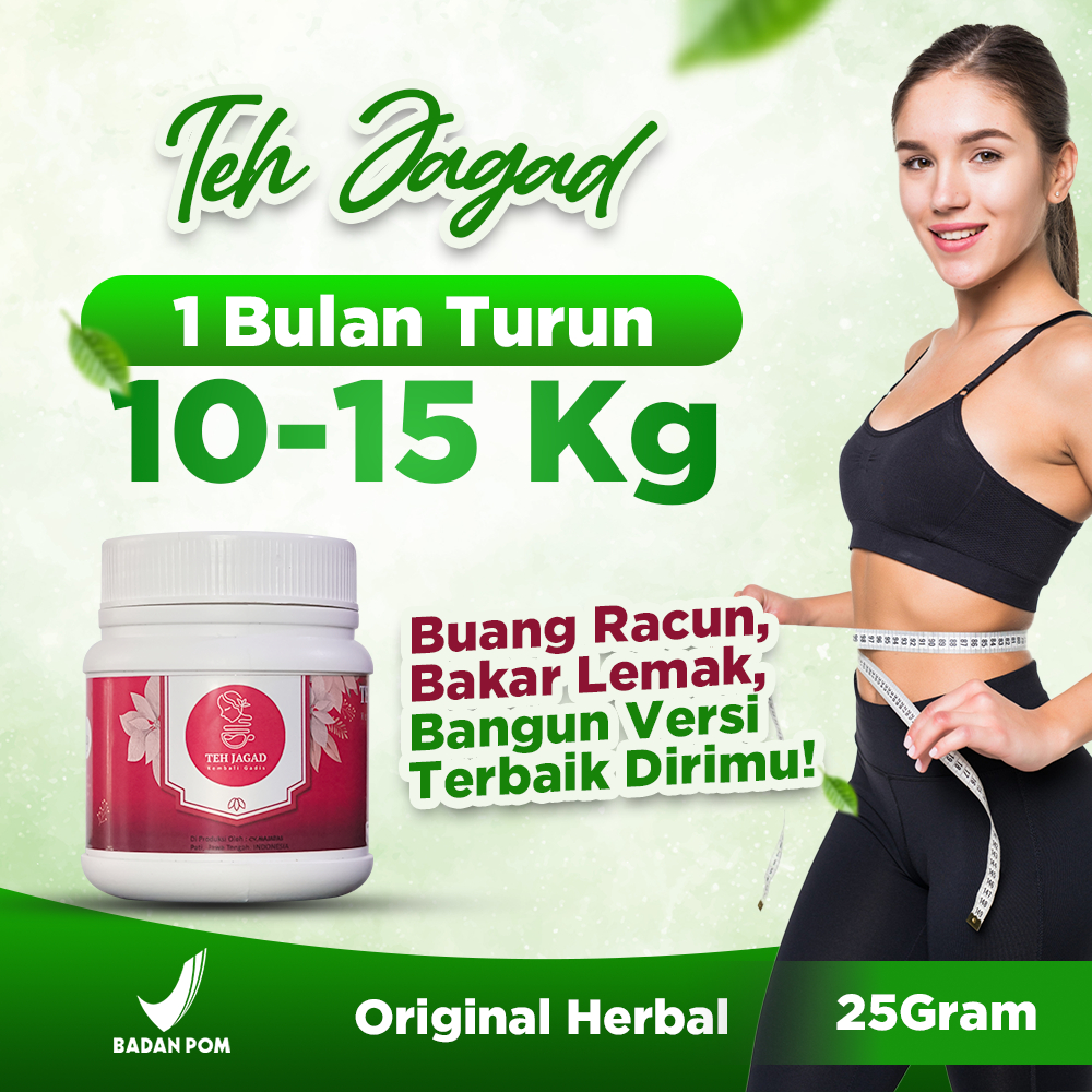 

LANGSING ALAMI !!! Teh Jagad Teh Hitam Herbal Alami Pelangsing dan Penurun Berat Badan Meluntur Lemak dan Melancarkan RReproduksi Organ Intim Wanita Terampuh