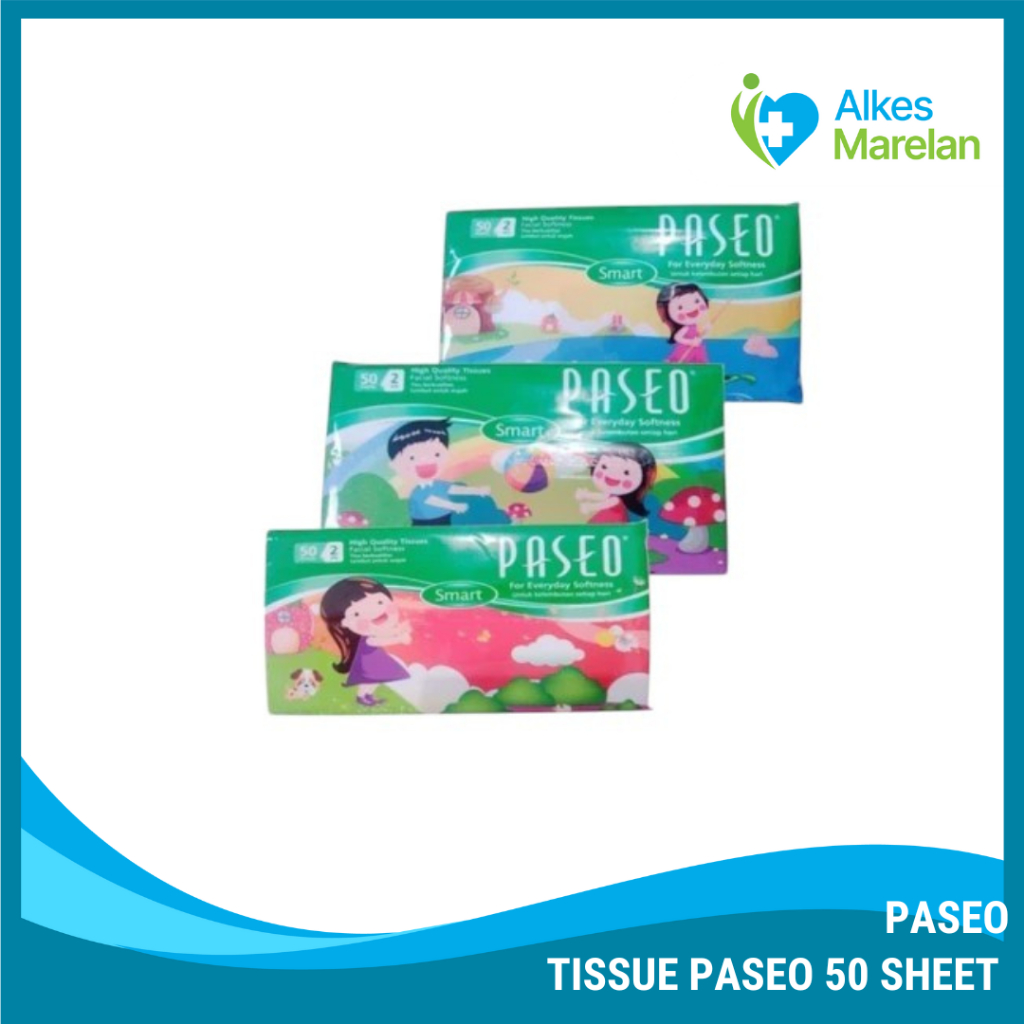 PASEO - TISSUE PASEO TRAVEL PACK / TISSUE PASEO 50 SHEET / TISU PASEO 50