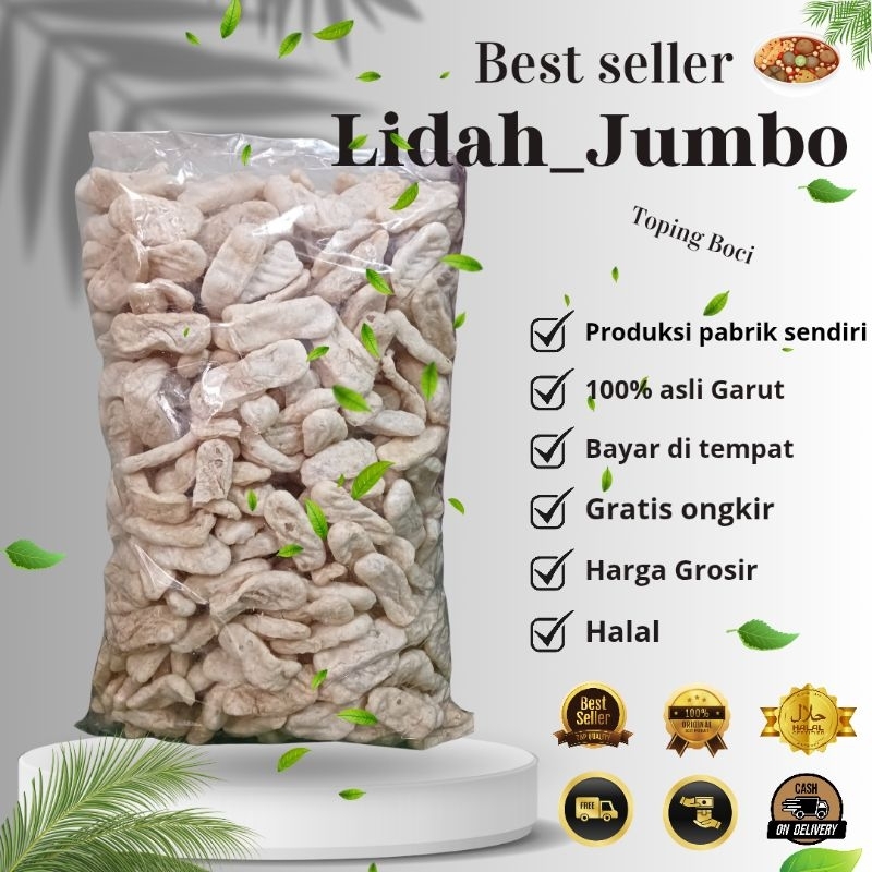 

termurah Toping Seblak CUANKI LIDAH JUMBO best seller free kardus dan bubble