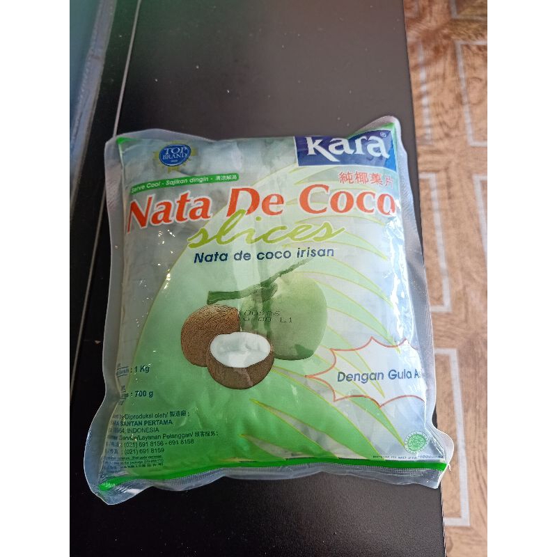 

nata de Coco irisan kara 1kg