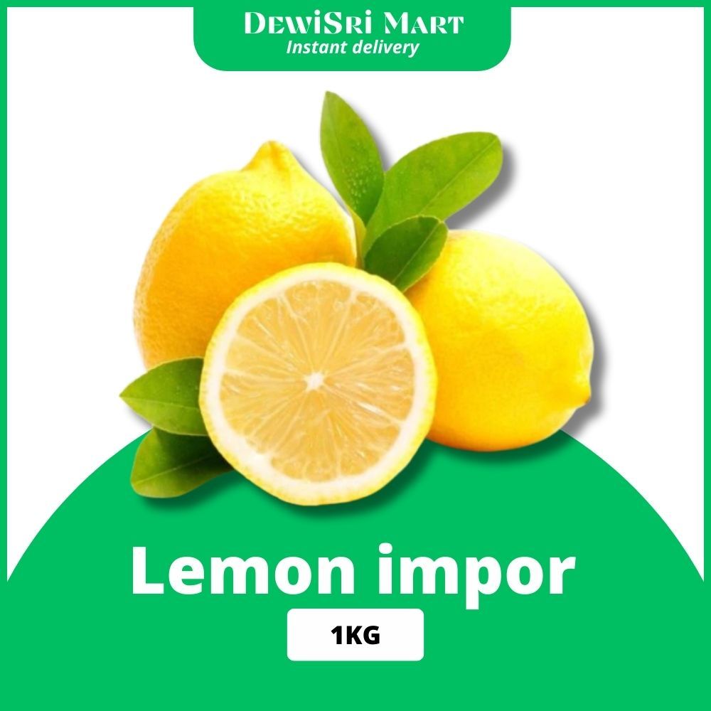 

Lemon Impor Fresh 1kg - Dewi Sri Mart