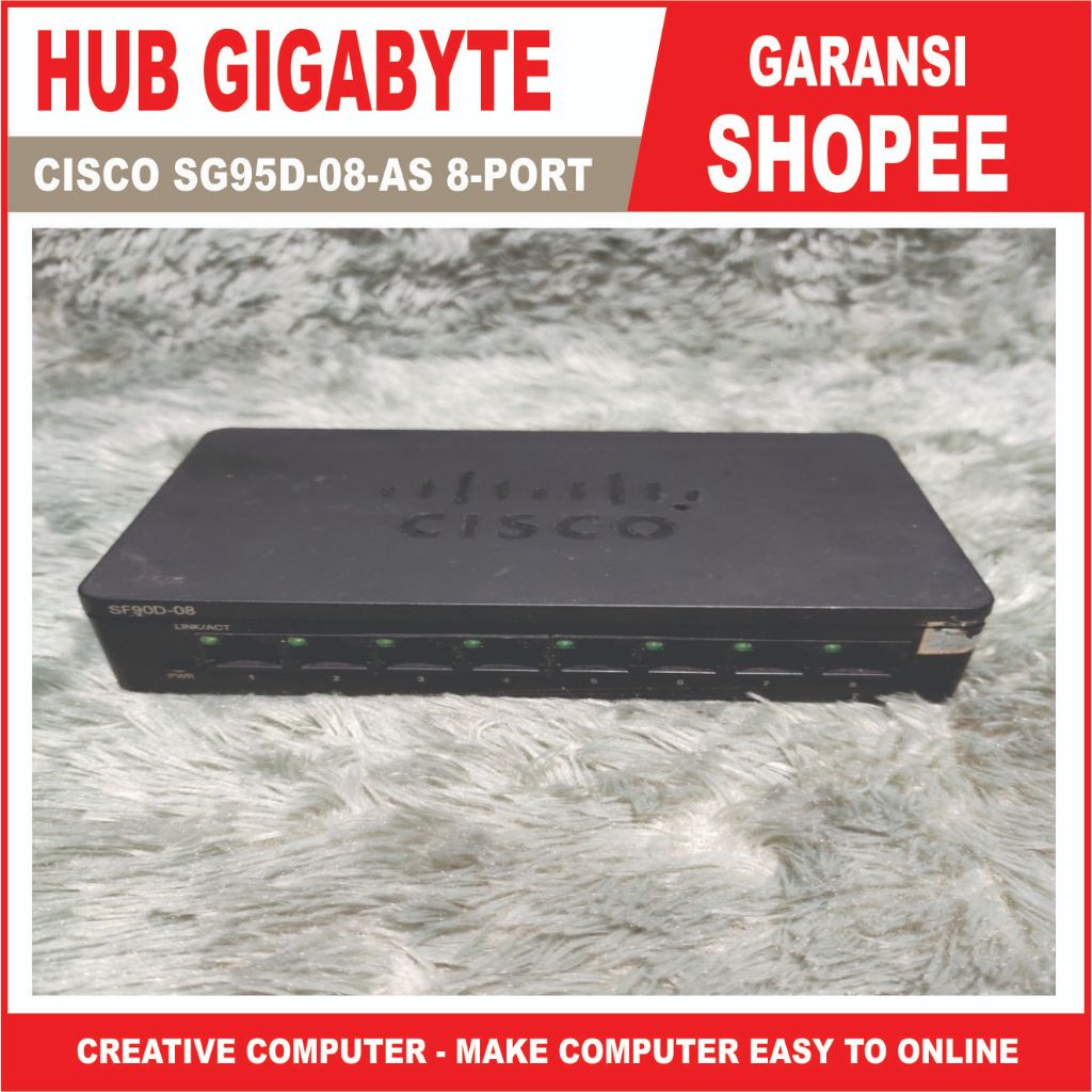 HUB CISCO SG95D-08-AS 8-PORT GIGABYTE