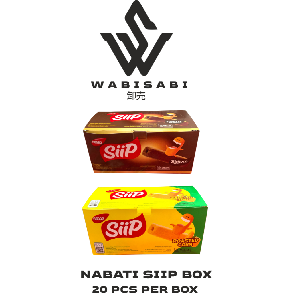 

Nabati Siip 5gram Box 2 Varian rasa