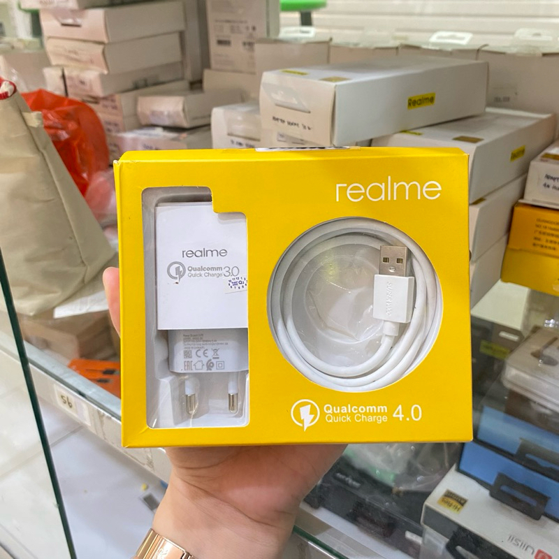 Charger Realme Type c 1 set Charger realme type c Quick charger 3.0