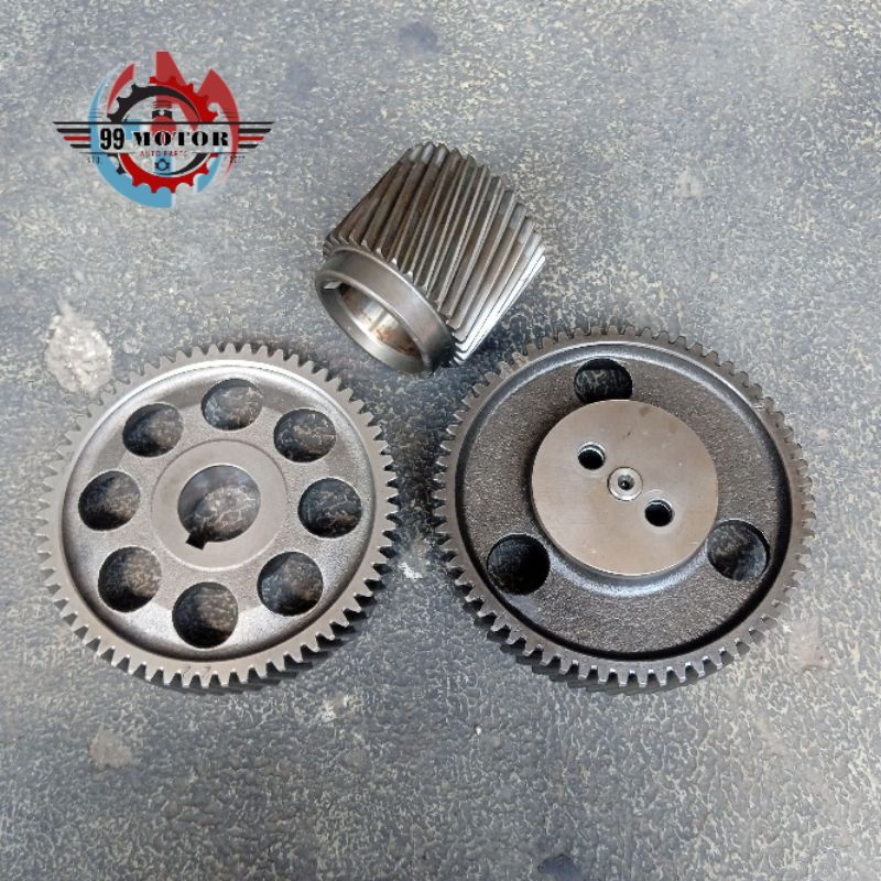 Gigi Timing Set Kumplit Mitsubishi Canter 110ps | 125ps | 136ps Copotan Original