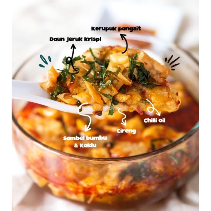 

Cireng Banjur atau Cireng Kuah Homemade