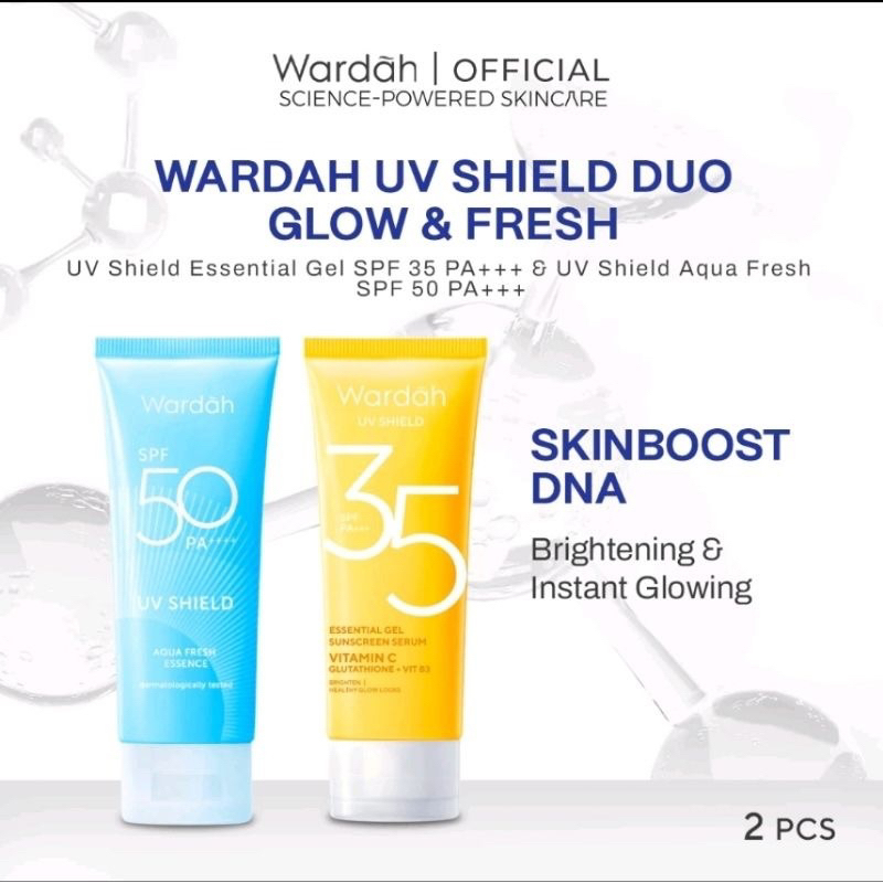 Wardah Sunscreen Gel SPF 35 Kuning / Sunscreen Wardah SPF 50
