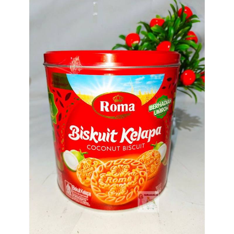 

Roma Biskuit Kelapa 345 Gr Kaleng