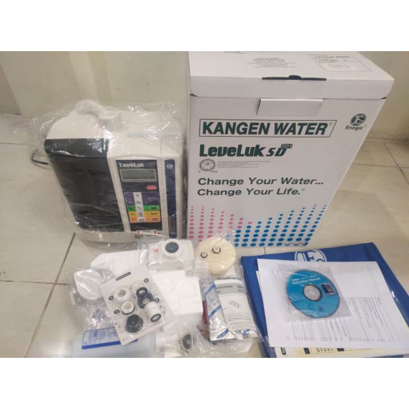 kangen water SD501 baru segel. 7plat best alkali water