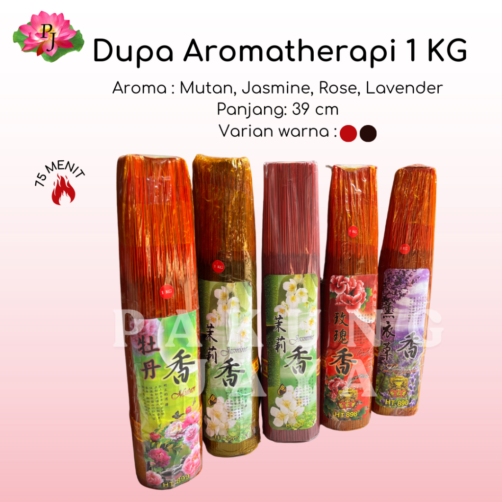 Dupa Wangi Aroma Terapi Tahan Lama isi 1 KG Mutan/Jasmine/Rose/Lavender