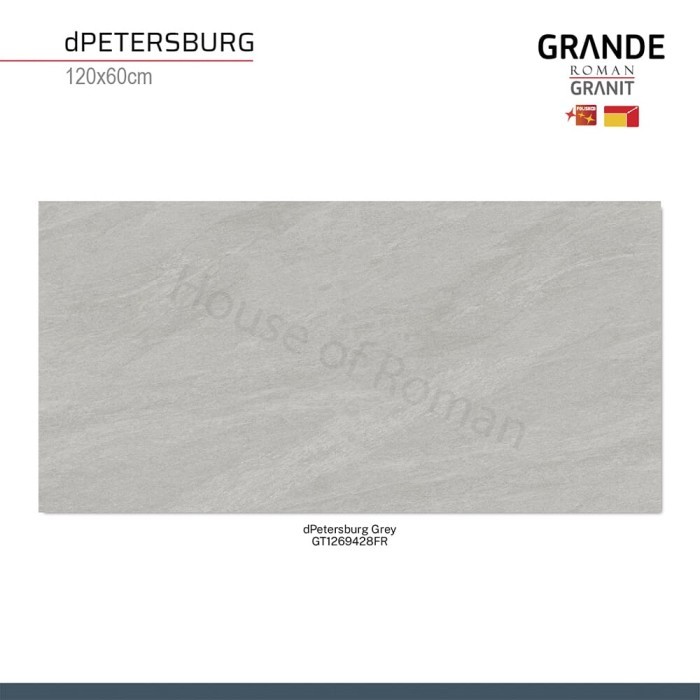 ROMAN GRANIT GRANDE dPetersburg Grey 120x60 GT1269428FR ROMAN GRANIT