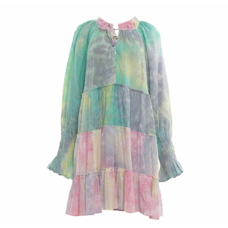 the story of size 10 Tye Dye Amy Dress