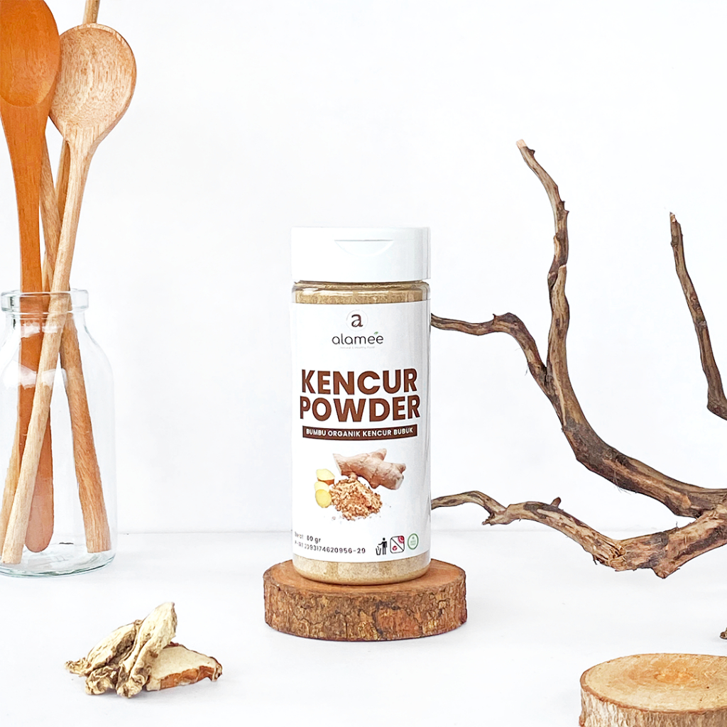

ALAMEE Kencur Bubuk Bumbu Masak Dapur Organik Murni Asli Tanpa Campuran Seasoning Powder Spice