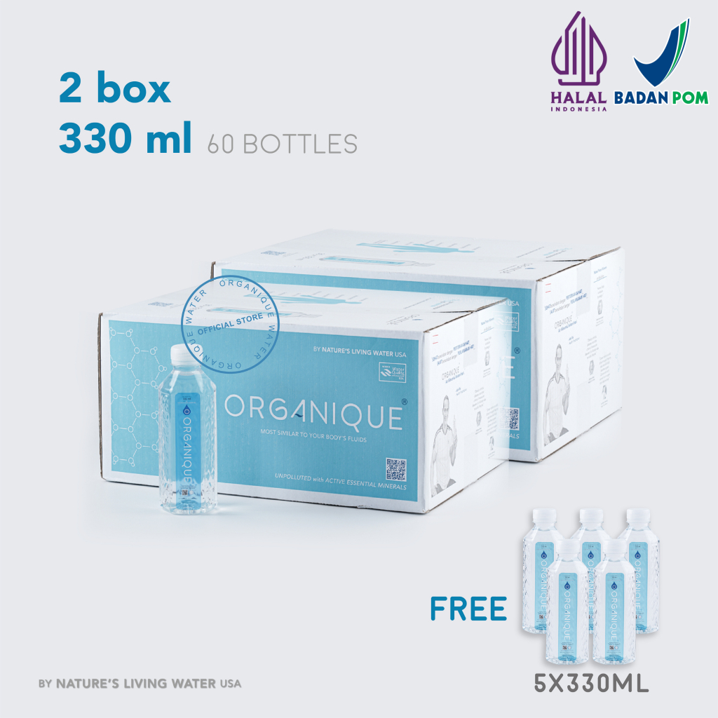 

Organique Water ( 2 Box 330 ml )