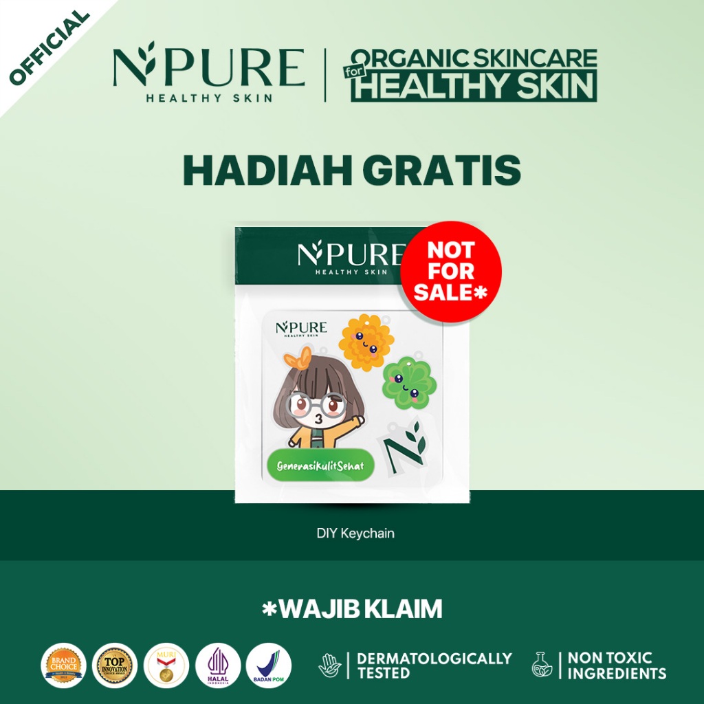 NOT FOR SALE - NPURE - Merchandise DIY Keychain / Aksesoris