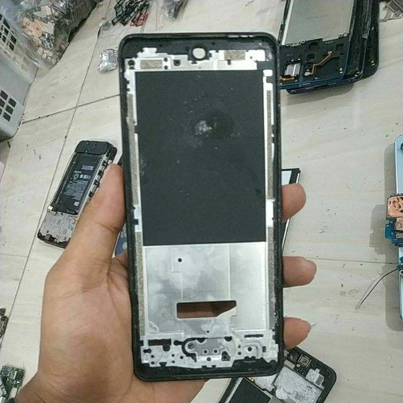 frame bekas Infinix smart 8 pro,plus getar spiker,ada flexible on off volume