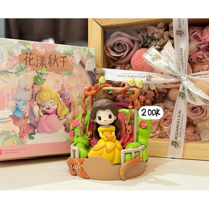 DISNEY PRINCESS FIGURES BLIND BOX MINISO MERCHANDISE BELLE BEAUTY ADISNEYLAND FIGURE PAJANGAN ARIEL 