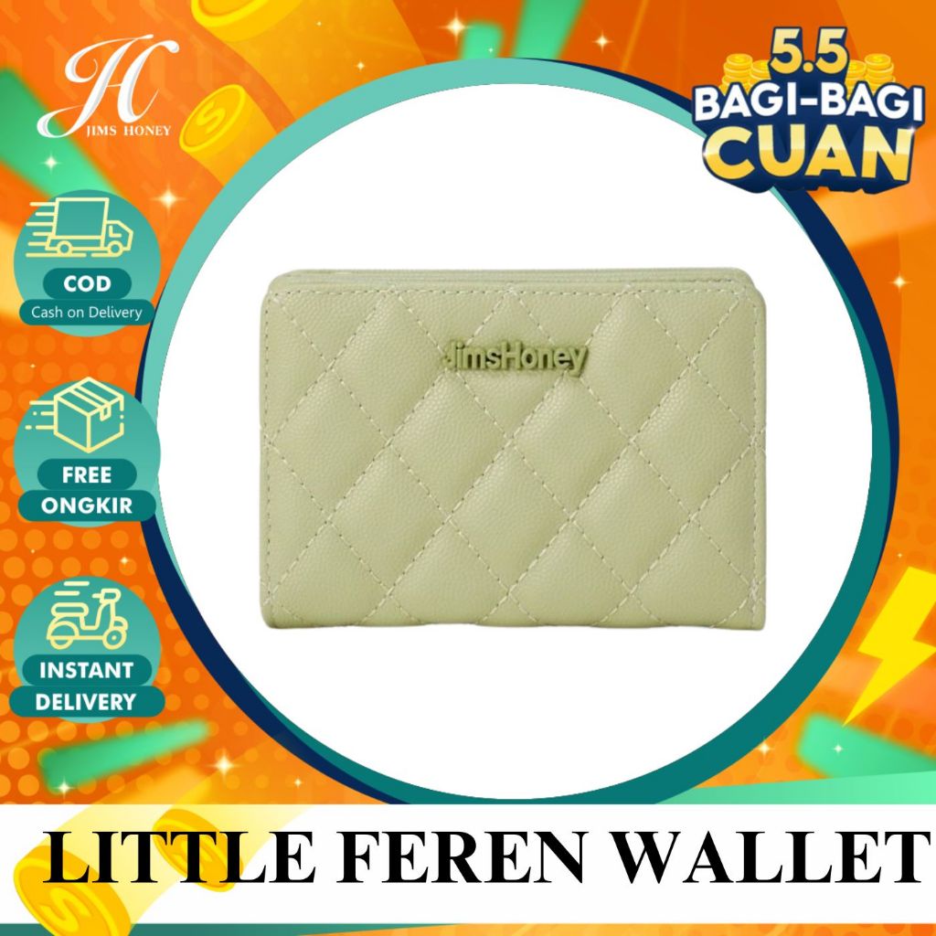 JIMS HONEY FOREVER LITTLE FEREN WALLET Dompet Kecil Lipat Wanita Cewek Fashion Jimshoney Casual Terbaru
