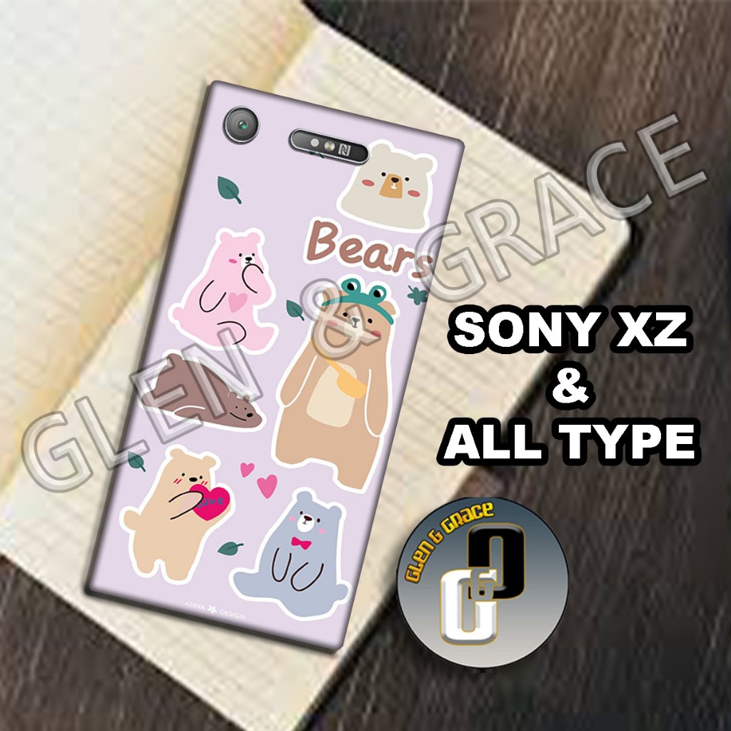 G8 - Case SONY XPERIA XZ / XZ1 / XZ2 / XZ3 - Bahan karet lentur - Motif CUTE - Softcase SONY XPERIA 