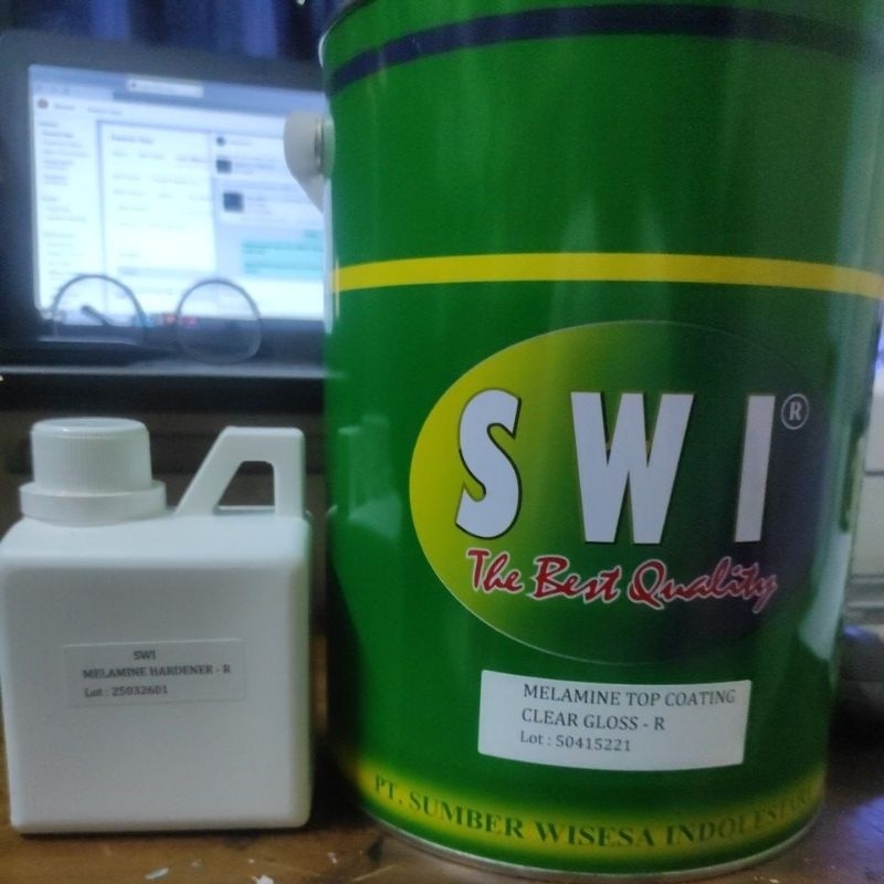 SWI MELAMINE CLEAR GLOSS GALON / MELAMINE CLEAR GLOSS SWI / SWI CLEAR GLOSS / CLEAR GLOSS SWI