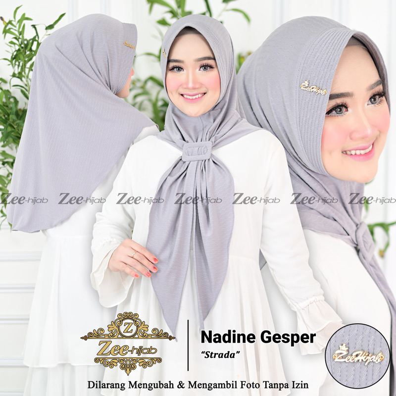 HIJAB SEGITIGA INSTAN NADINE GESPER / SEGITIGA INSTAN / HIJAB STRADA