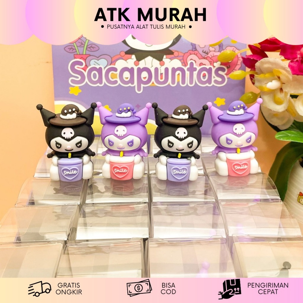 

RAUTAN MINIATUR KUROMI MINUMAN R-1839 ERASER LUCU IMUT KADO UNIK SOUVERNIR ALAT TULIS GEMES COD
