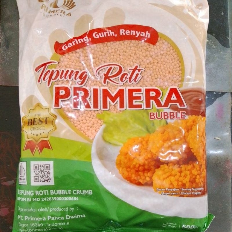 

Tepung Roti Bubble crumb 500 gram