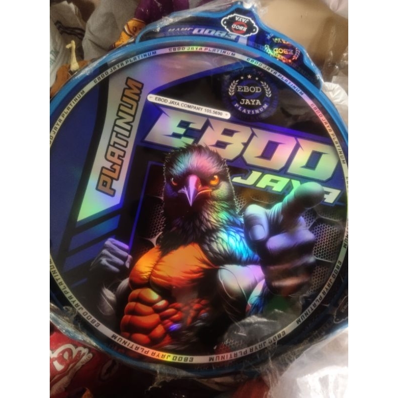 Sangkar murai pvc decal halogram no 2 original ebod jaya