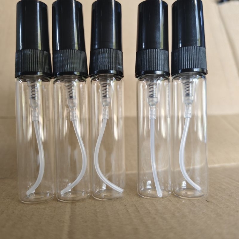 botol spray kaca tester 5 ml - botol tester kaca spray 5 ml