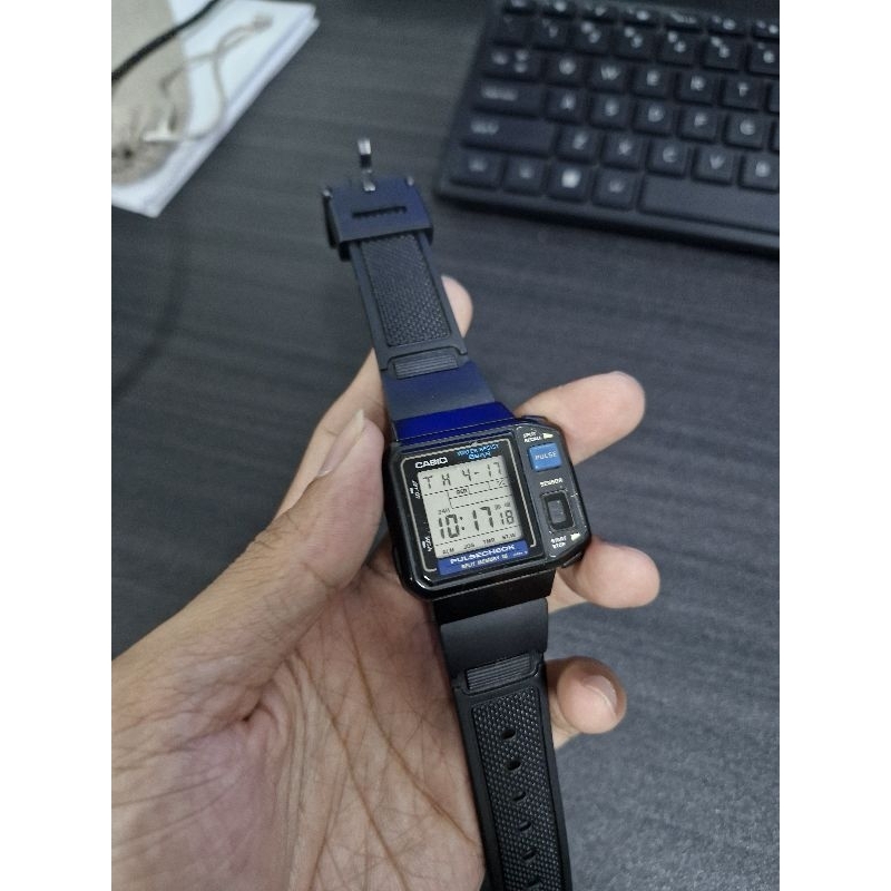 Vintage Casio JP-100W Pulse Check