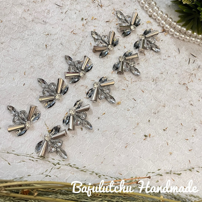 Payet Instan dada leher tabur kebaya kutubaru