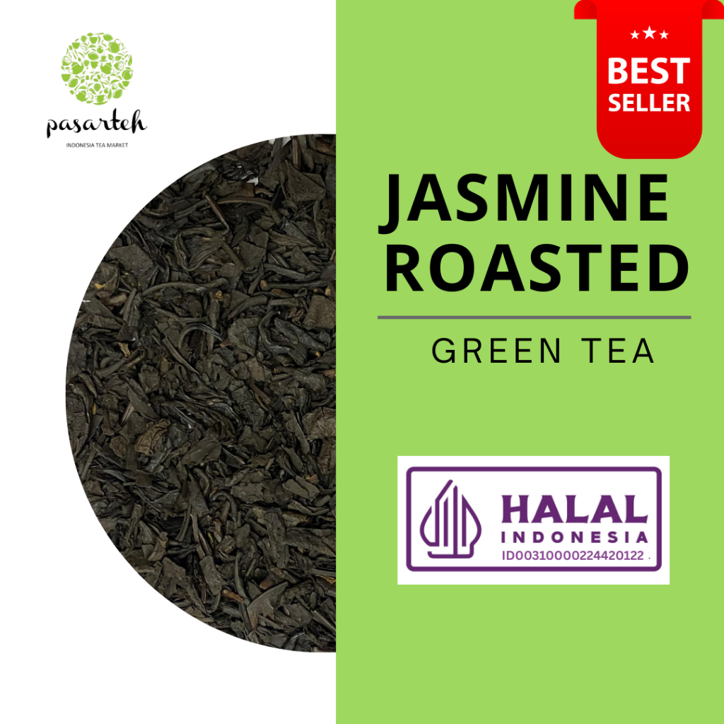 

[ pasarteh ] Jasmine Roasted | Jasmine Milk Tea | Jasmine Tea I Teh Melati I Teh Jasmin
